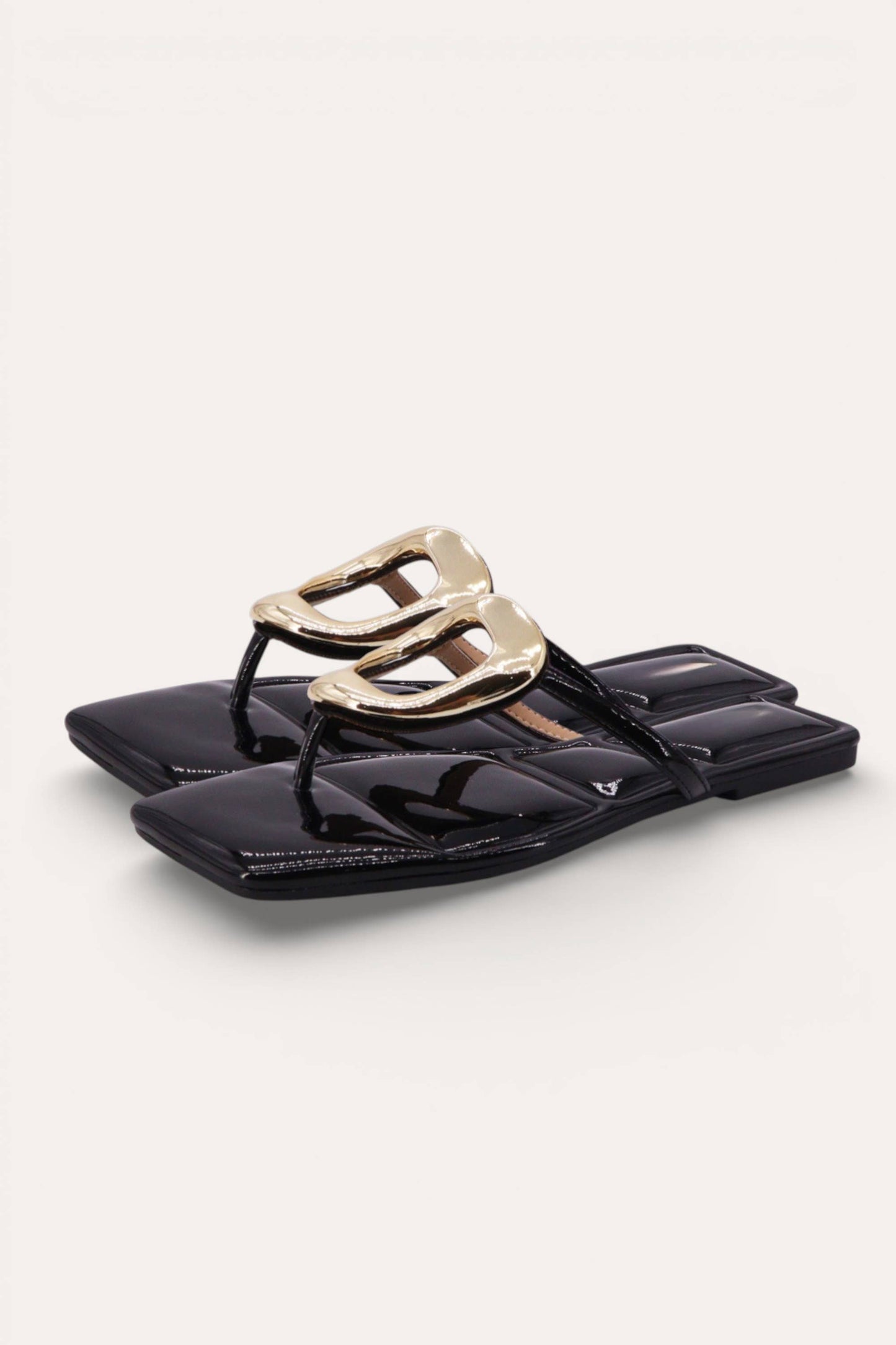 Square Toe Thong Sandal