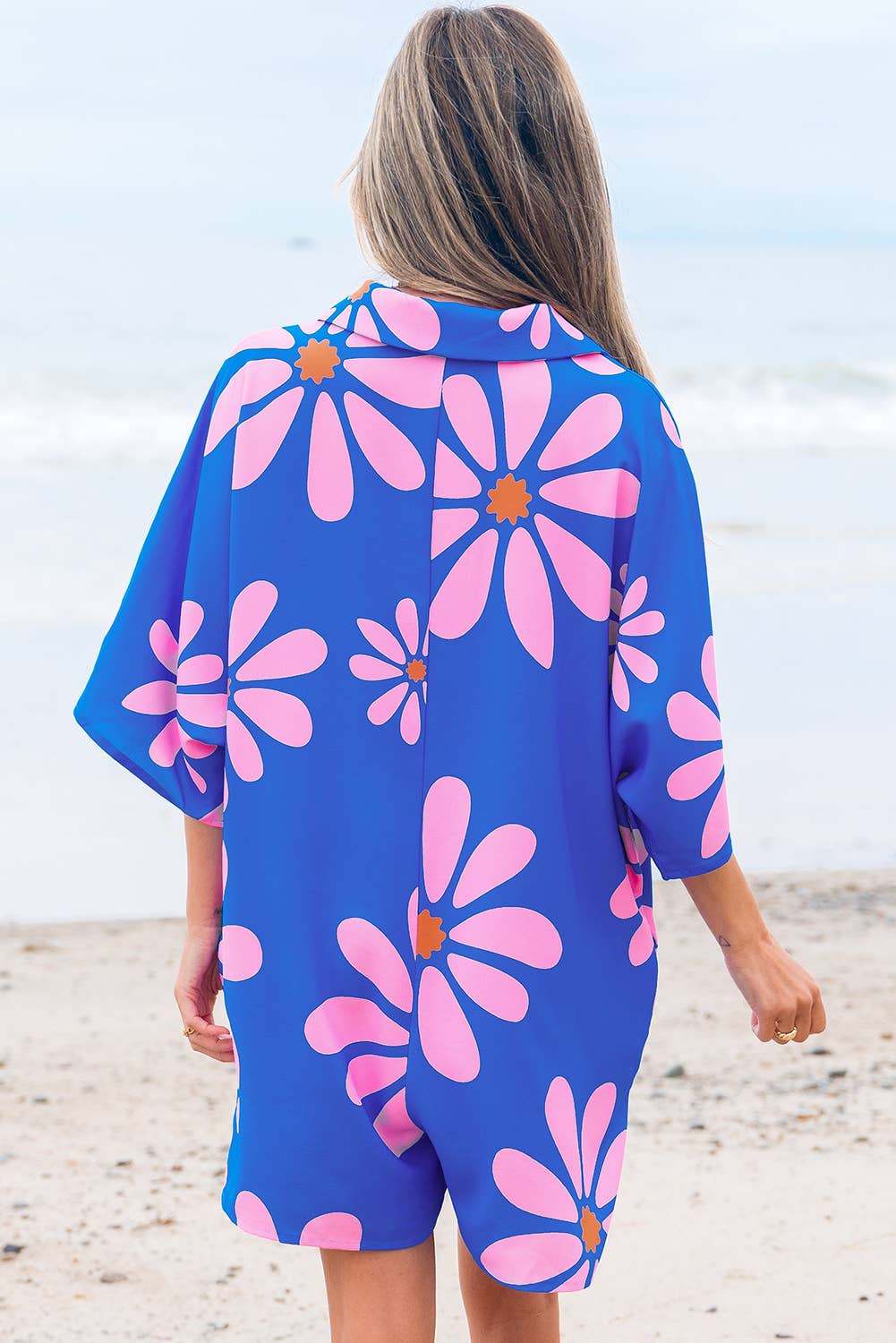 Flower Print Romper