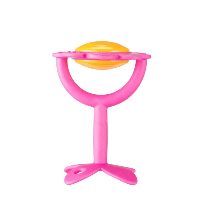 EZ Grip Baby Flower Rattle Teether and Sensory Toy