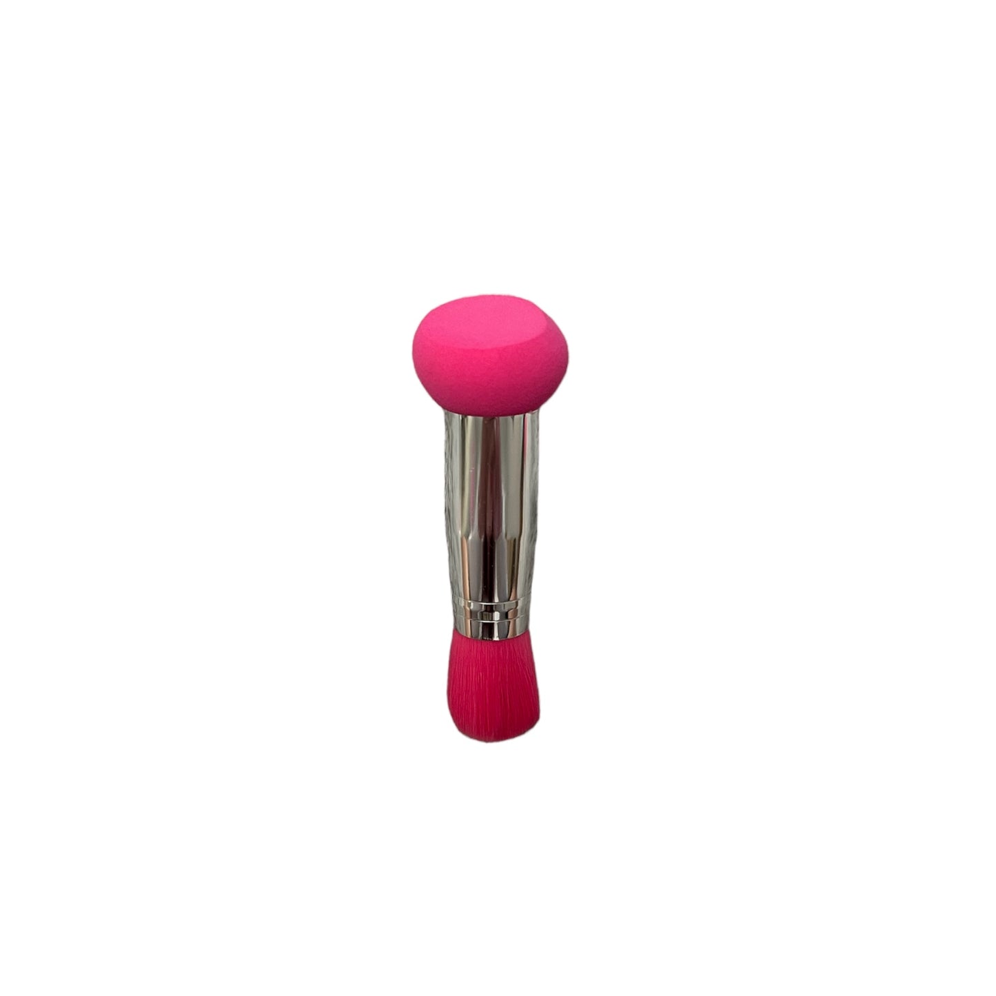 Makeup Sponge & Brush - Hot Pink
