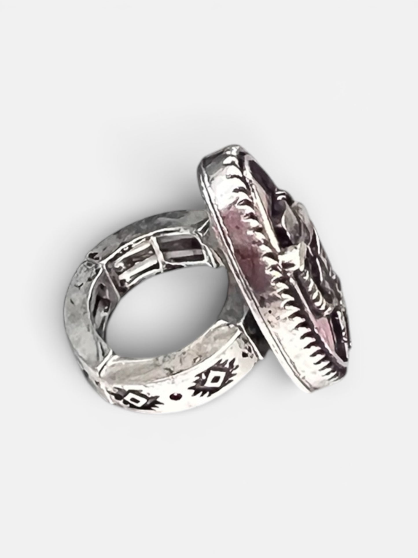 Western Style Stone Stretch Ring