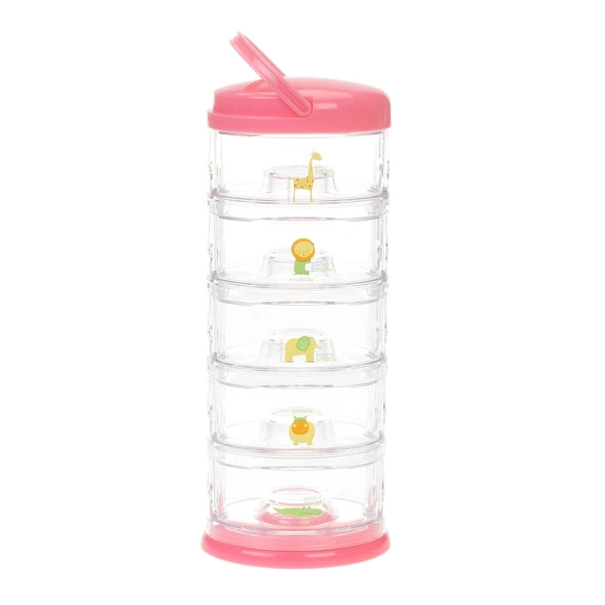 Stackable Baby Formula Powder & Snack Storage Dispenser