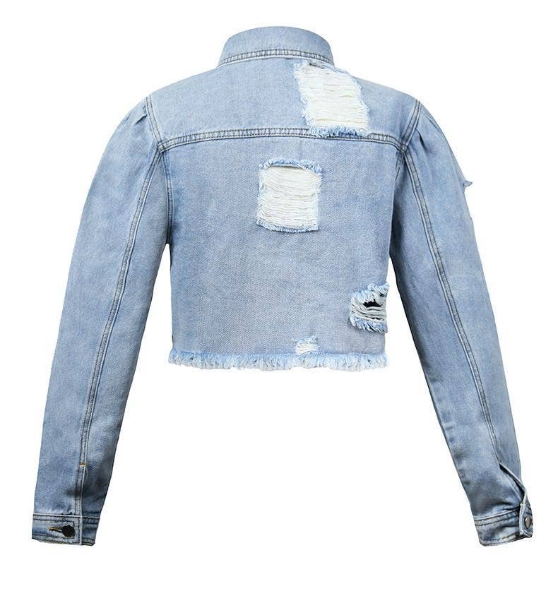 Cropped Denim Jacket