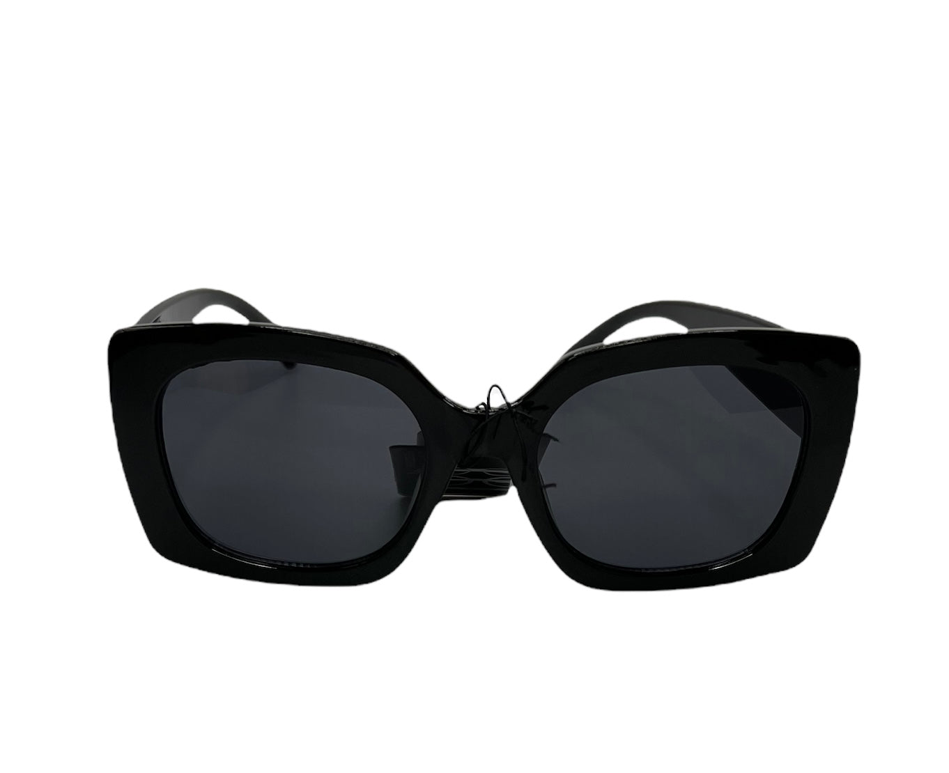 Diamond Pattern Temple Sunglasses