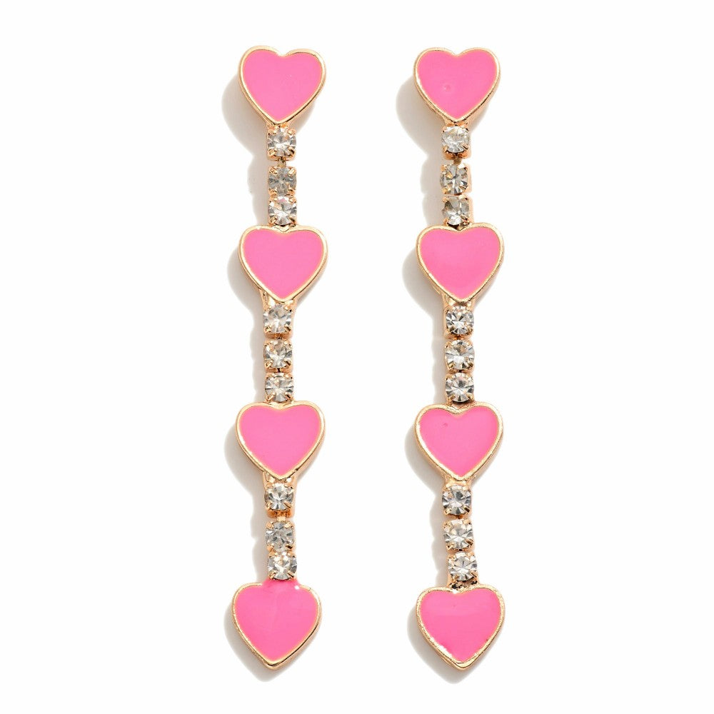 Heart Dangle Earrings