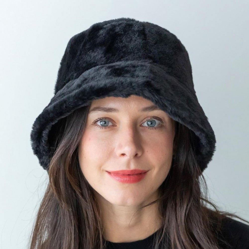 Faux Fur Bucket Hat