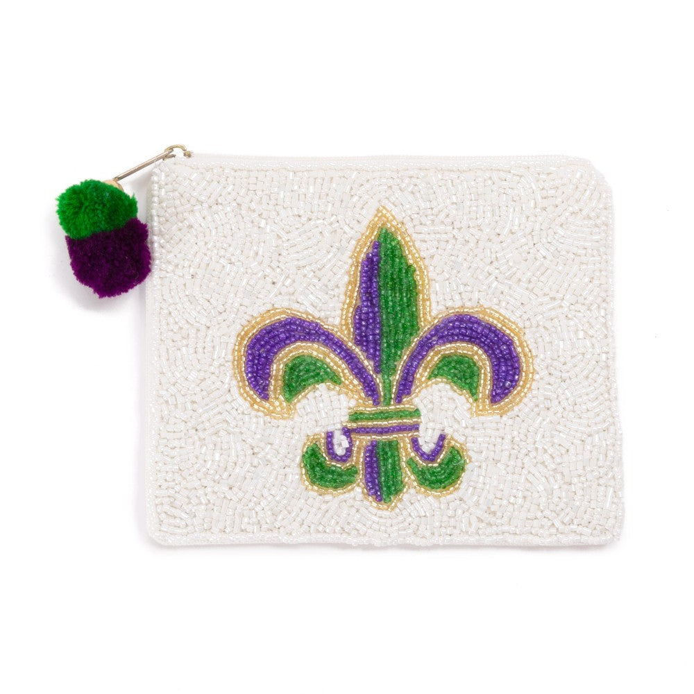 Fleur De Lis Pouch