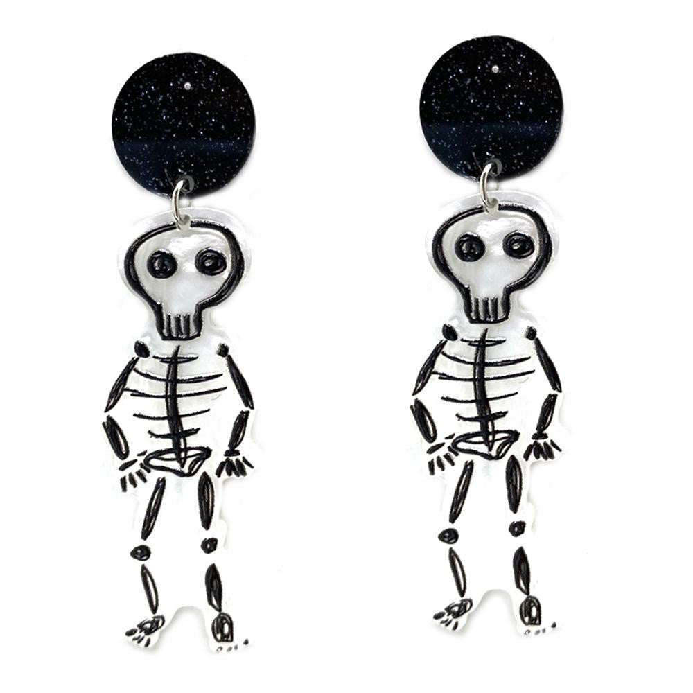 Skeleton Earrings