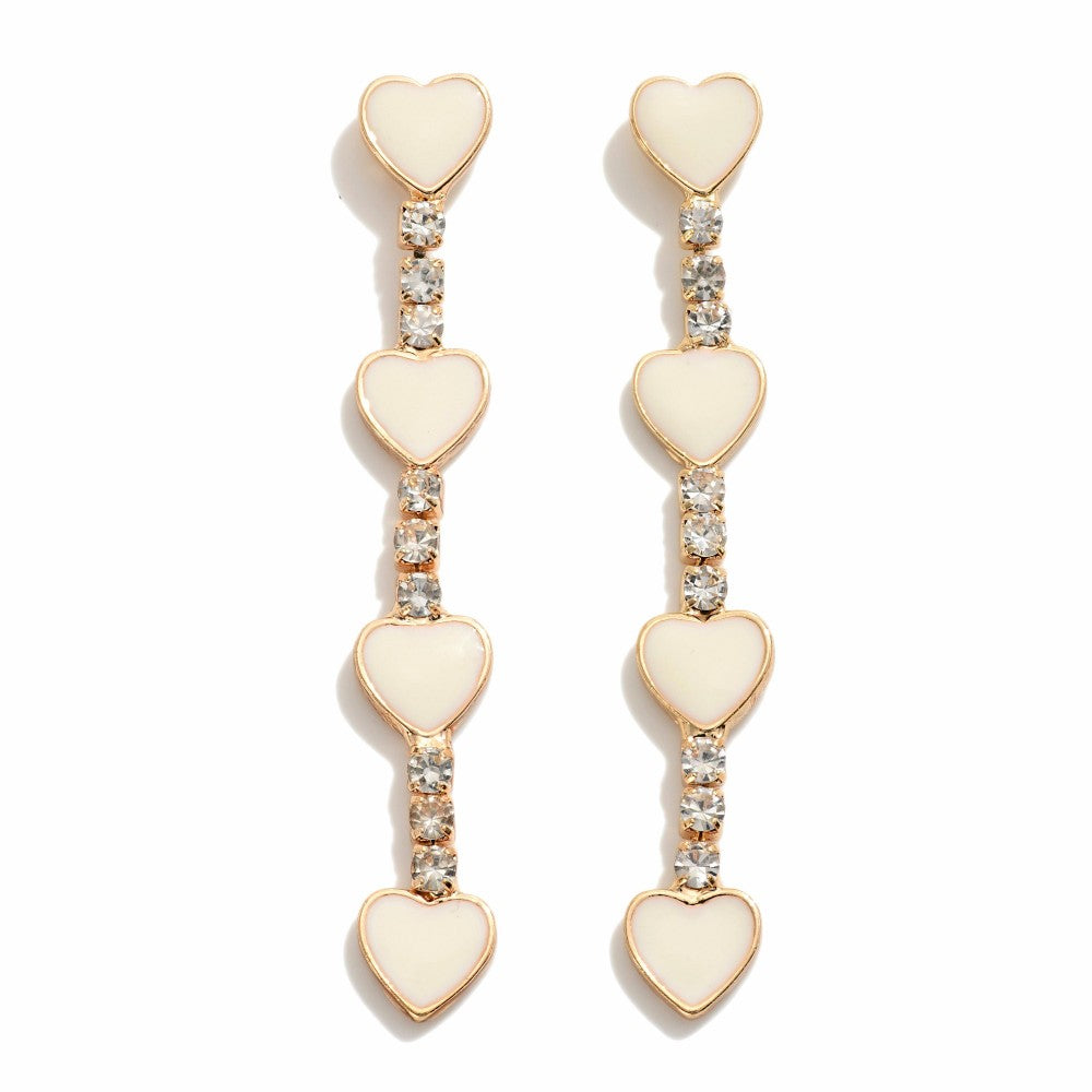 Heart Dangle Earrings