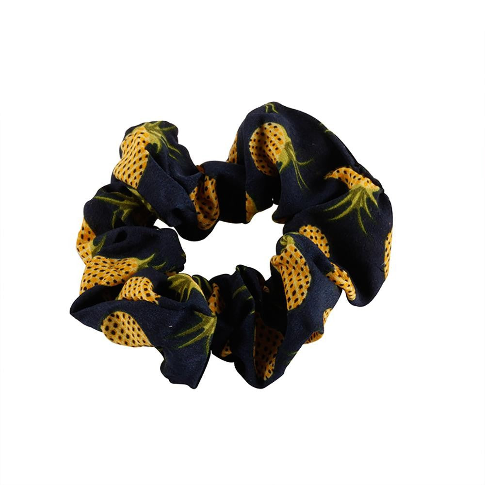 3 Pineapple Hair Scrunchies