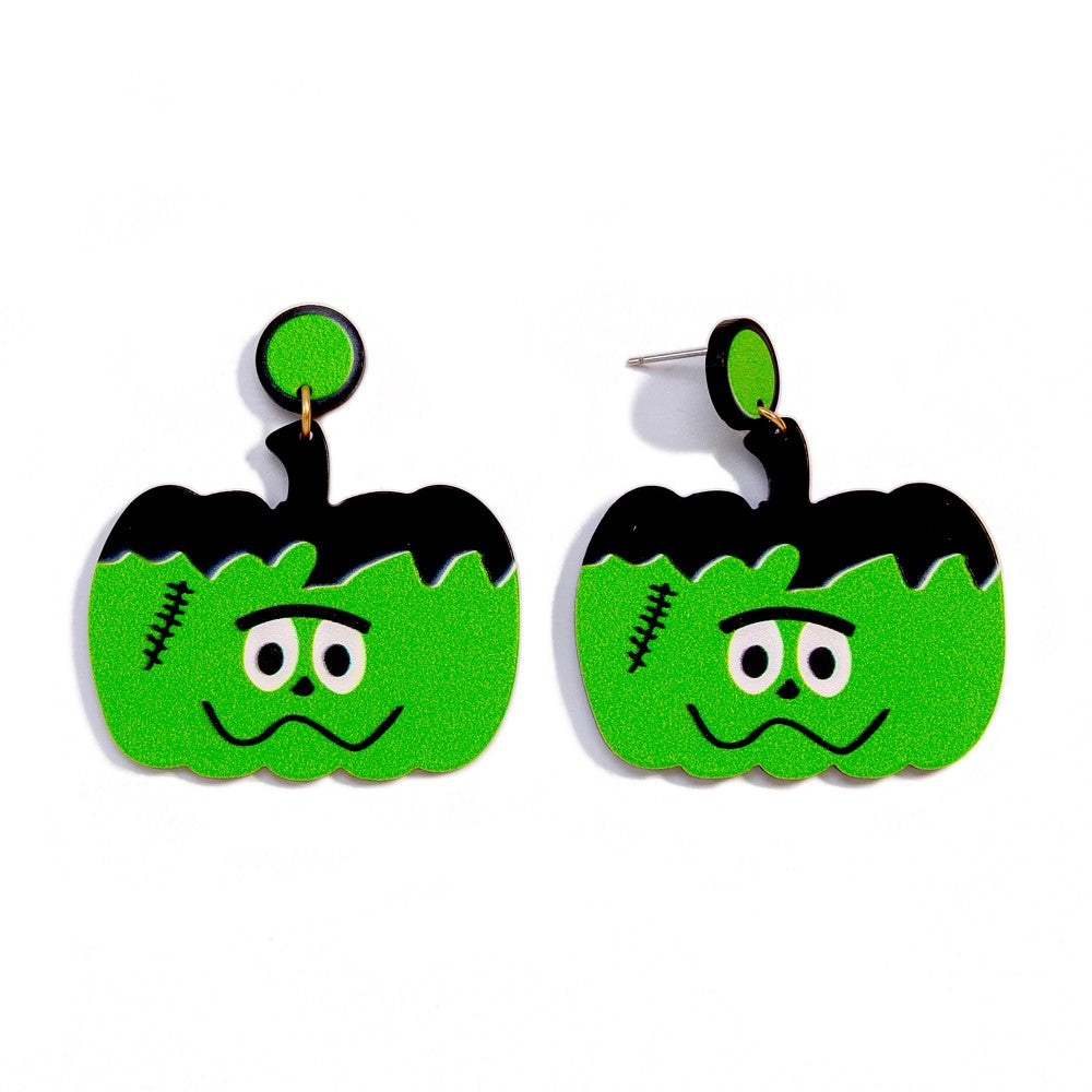 Pumpkin Shaped Earrings