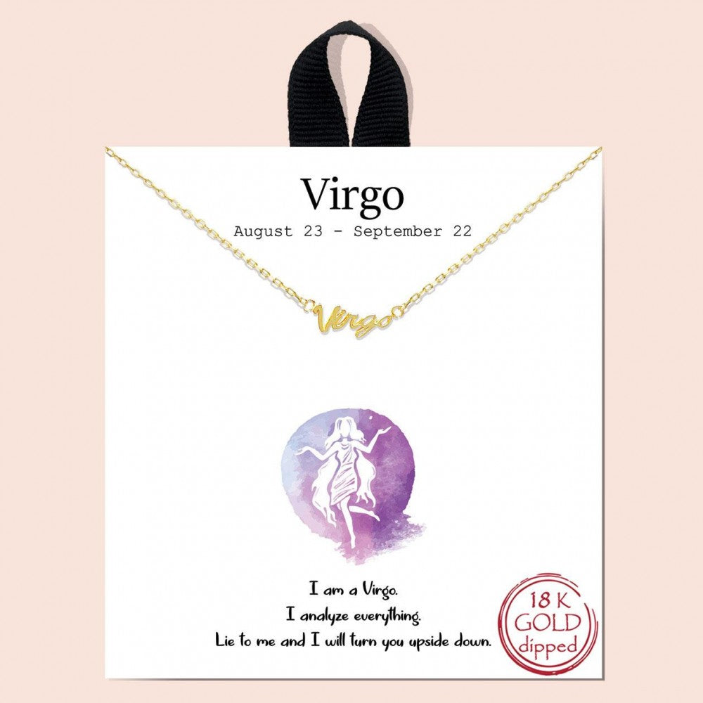 Zodiac Sign Necklace