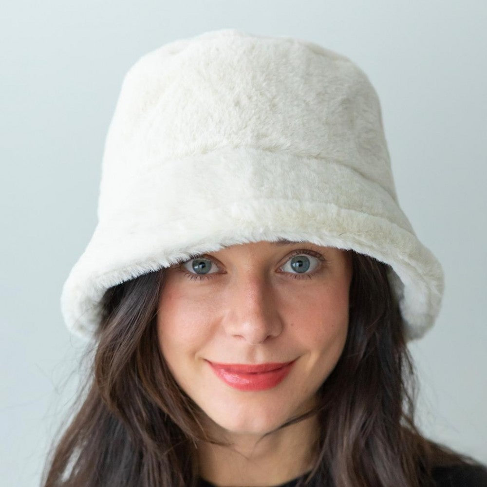 Faux Fur Bucket Hat