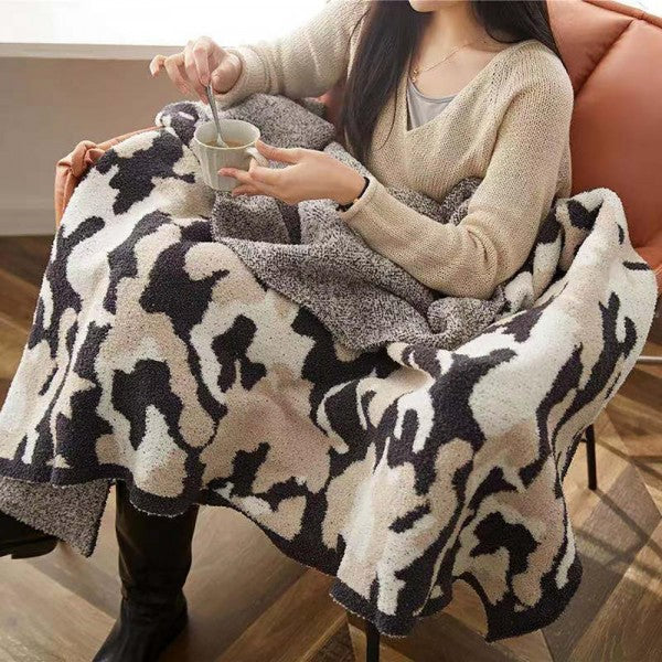 Super Soft Camouflage Luxe Throw
