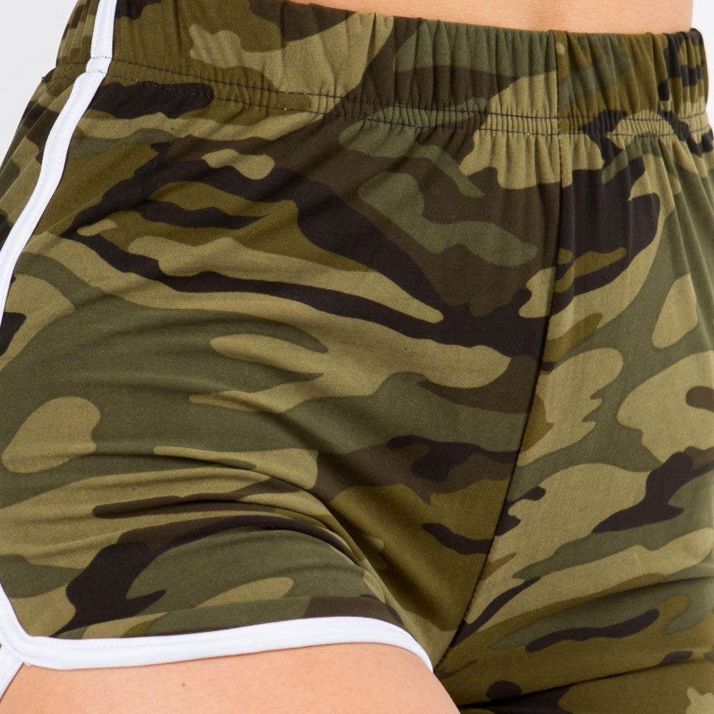 Camouflage Athletic Dolphin Shorts