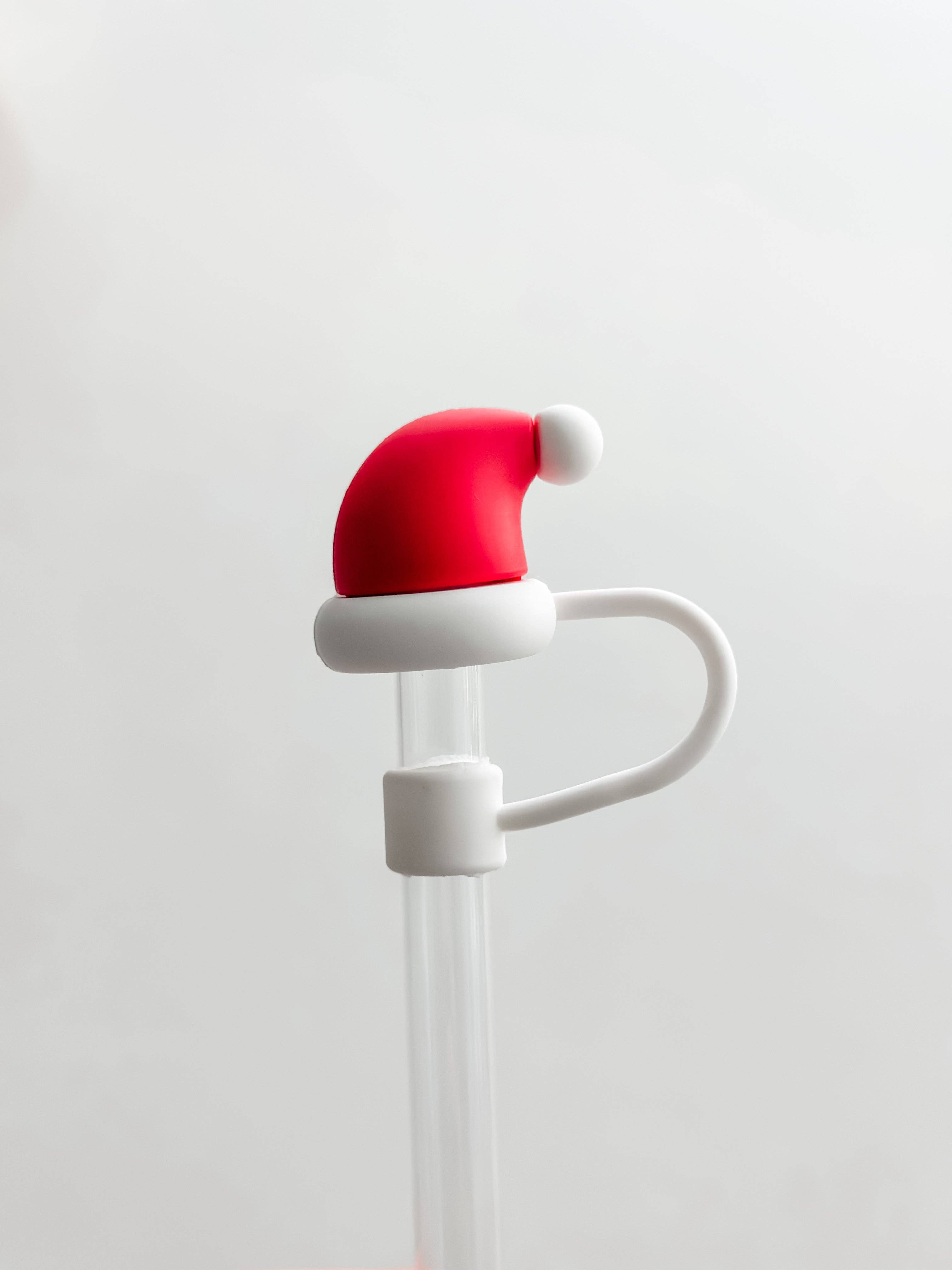 Straw Cover 10MM Santa Hat