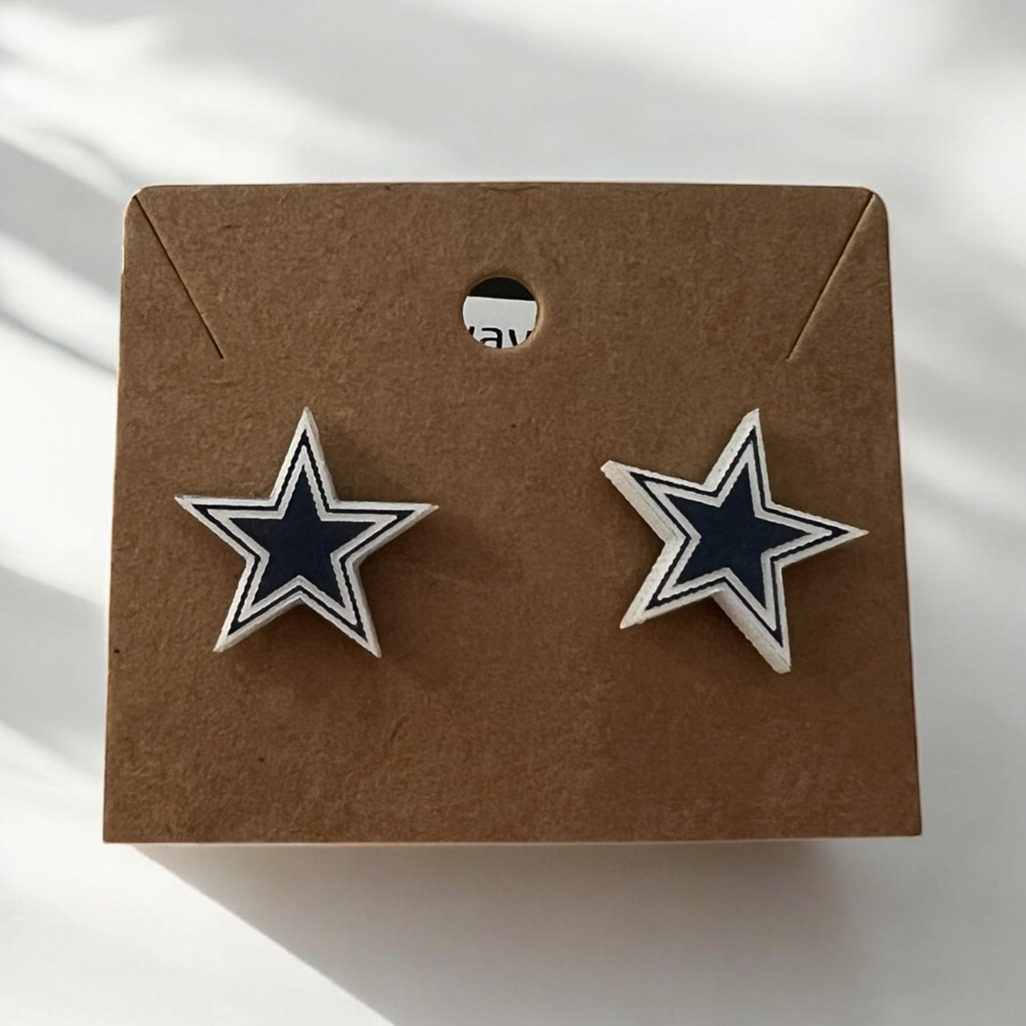 Cowboys Star Earrings