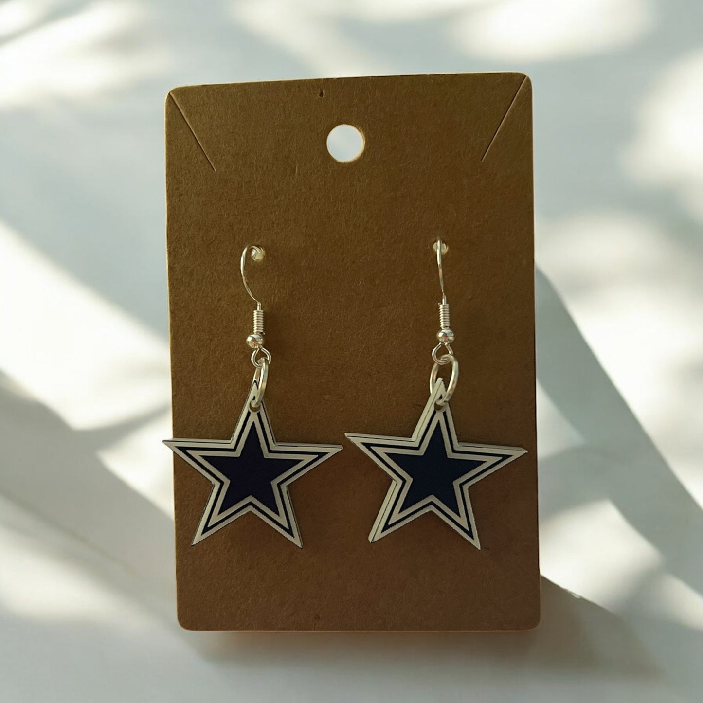 Cowboys Star Earrings