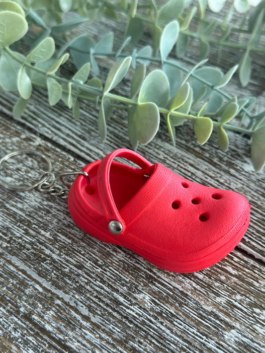 Little Lyle Shoe Keychain "Red"