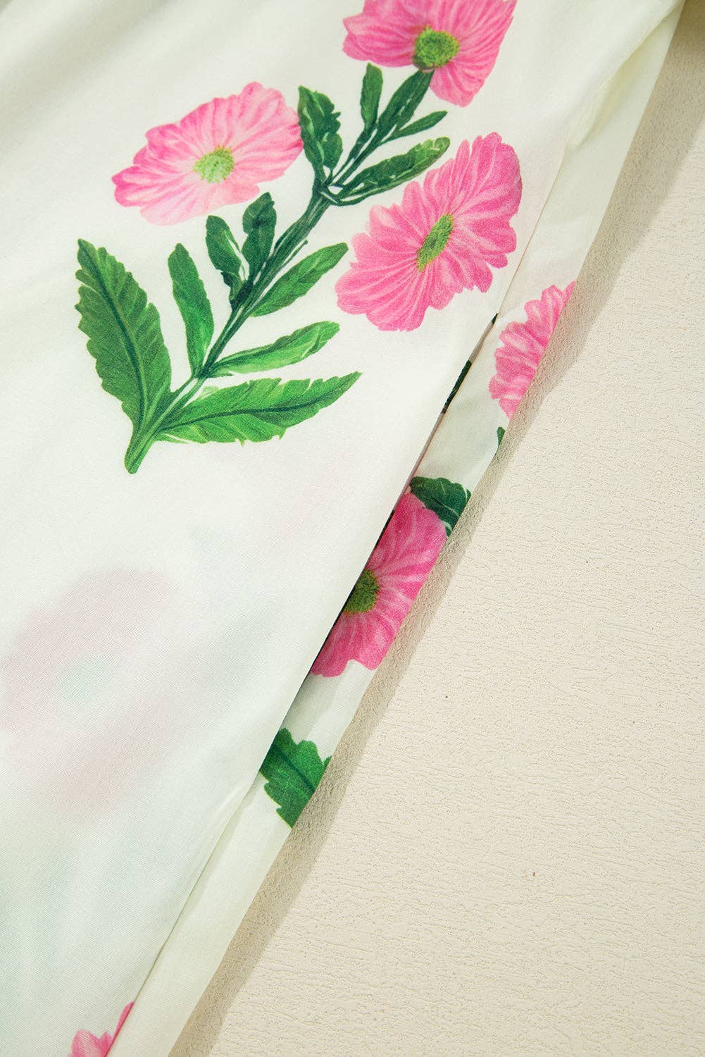 Floral Embroidered Mini Dress