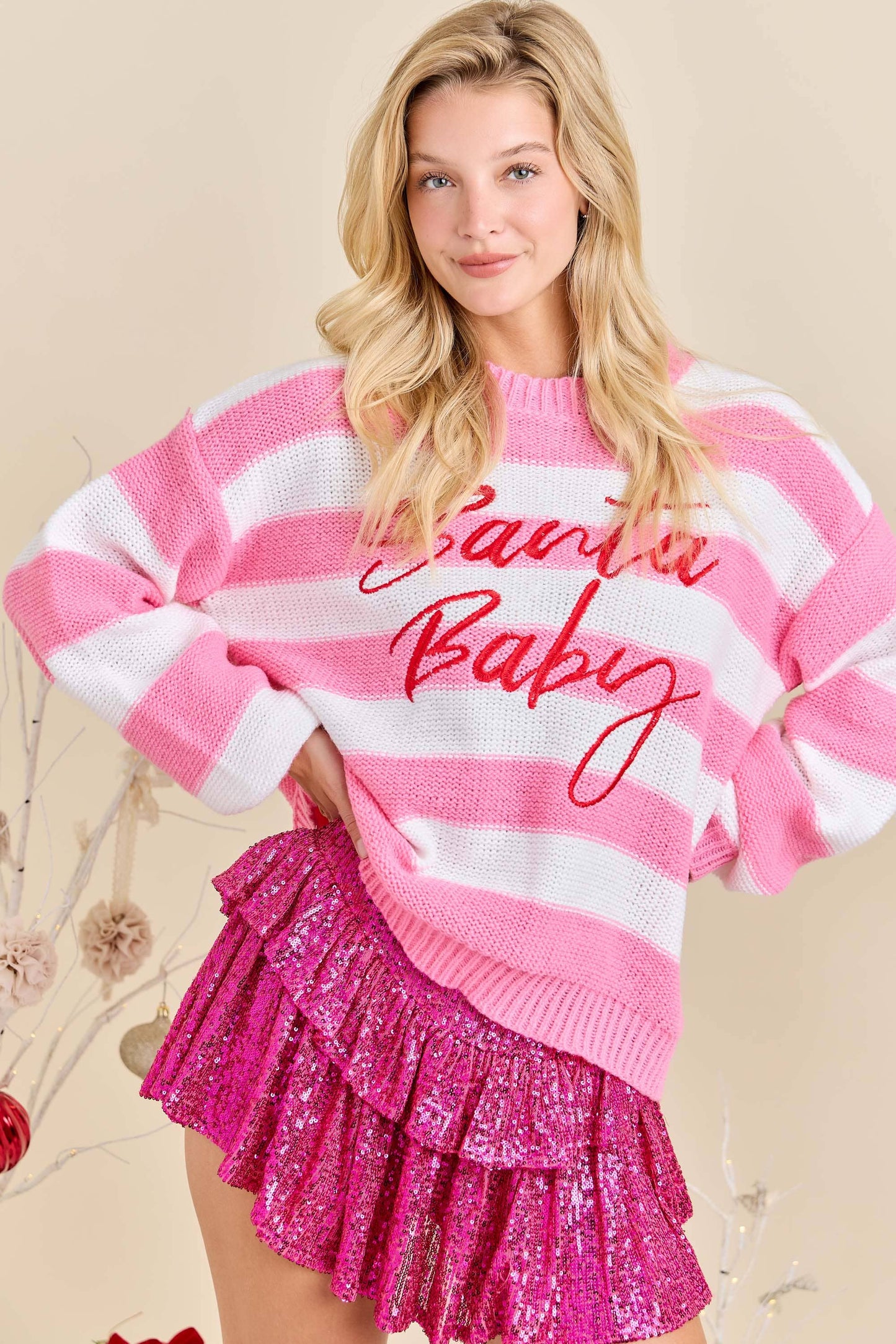 Santa Baby Sweater