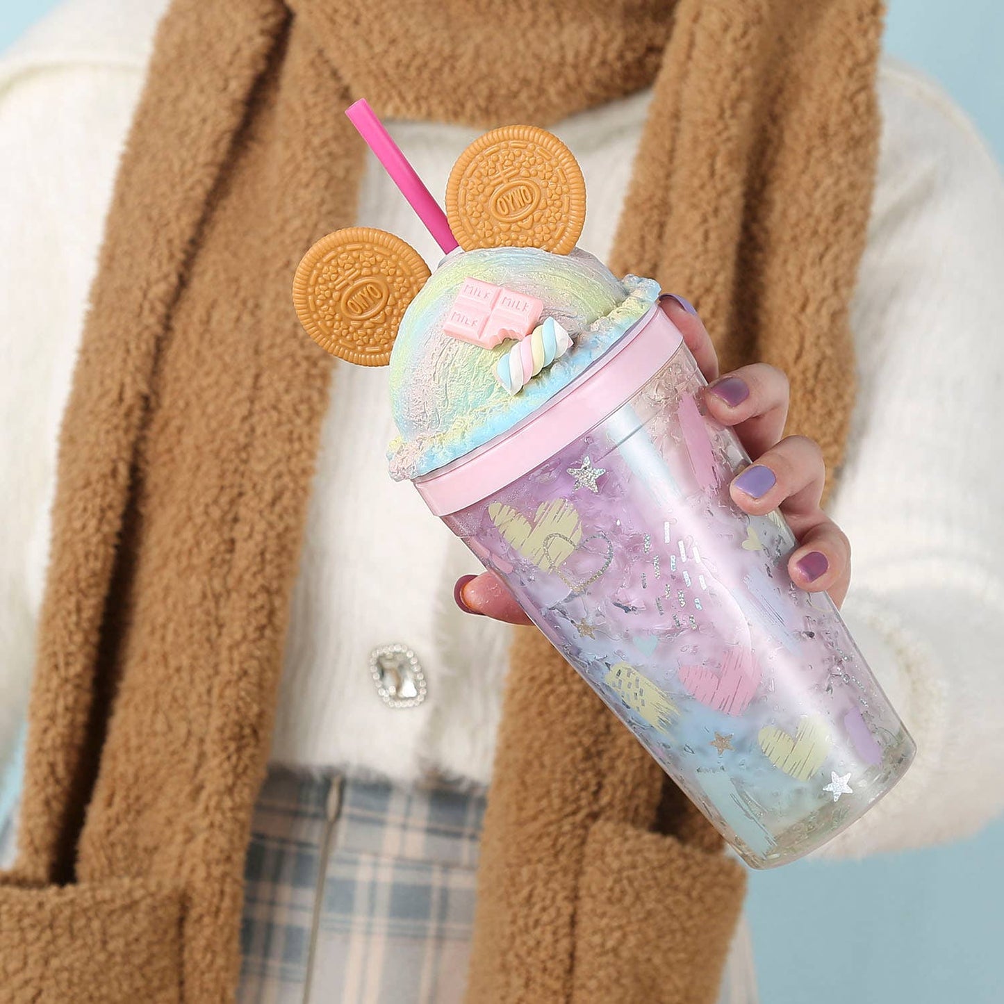 Cookie Mouse Ear Tumbler