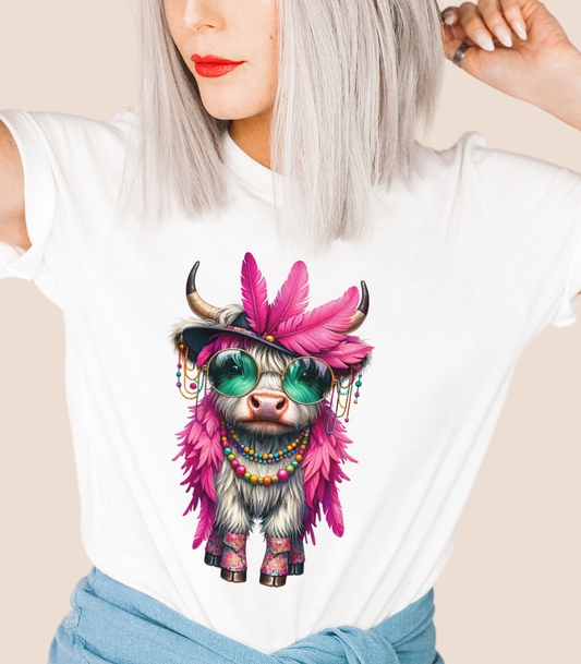Fashion Cow Graphic Tee