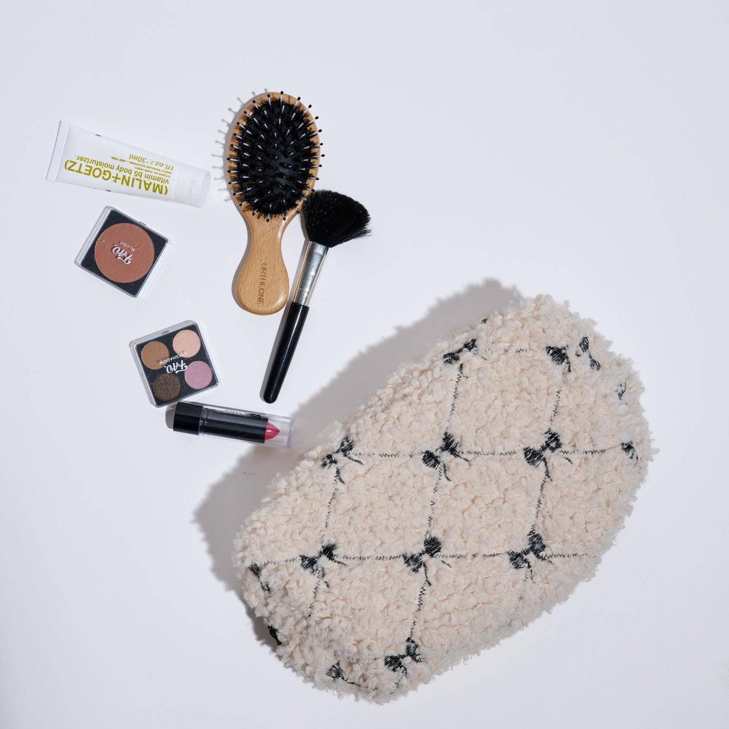 Bow Teddy Cosmetic Bag