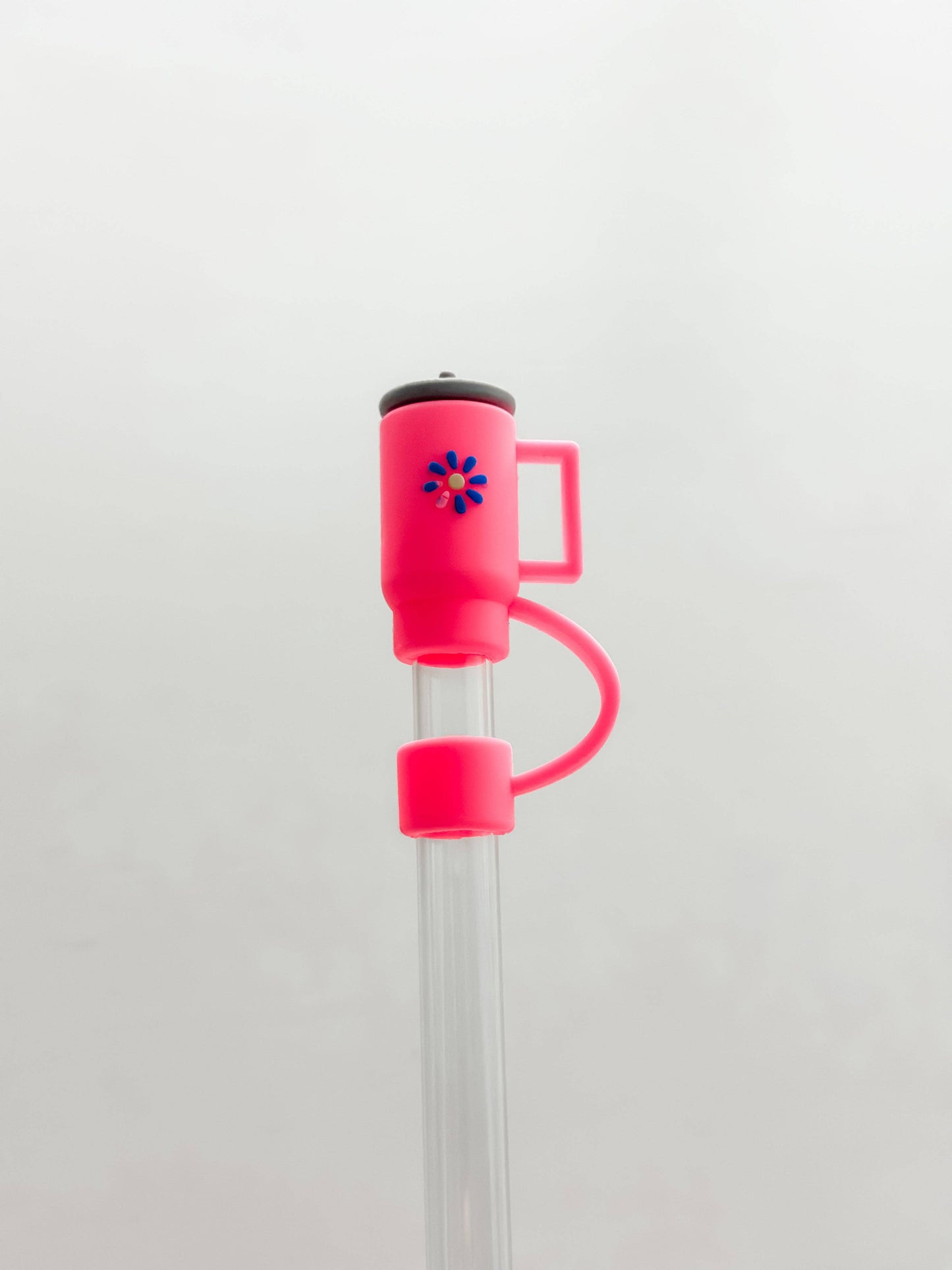 Straw Cover 10MM Pink Cup