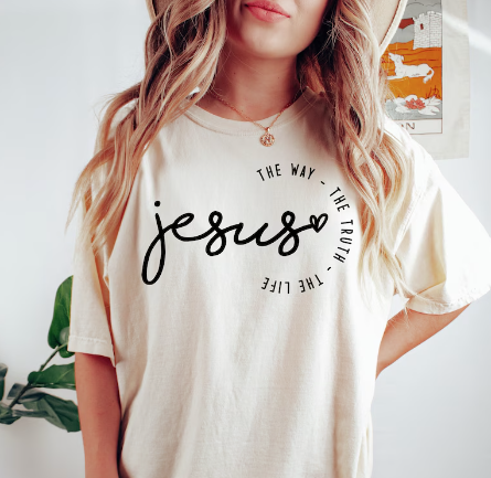 Jesus the Way, the Truth, the Life T-Shirt