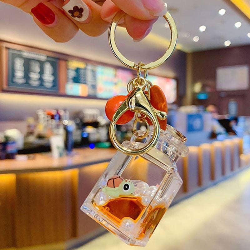 Sea Animal Floating Keychain