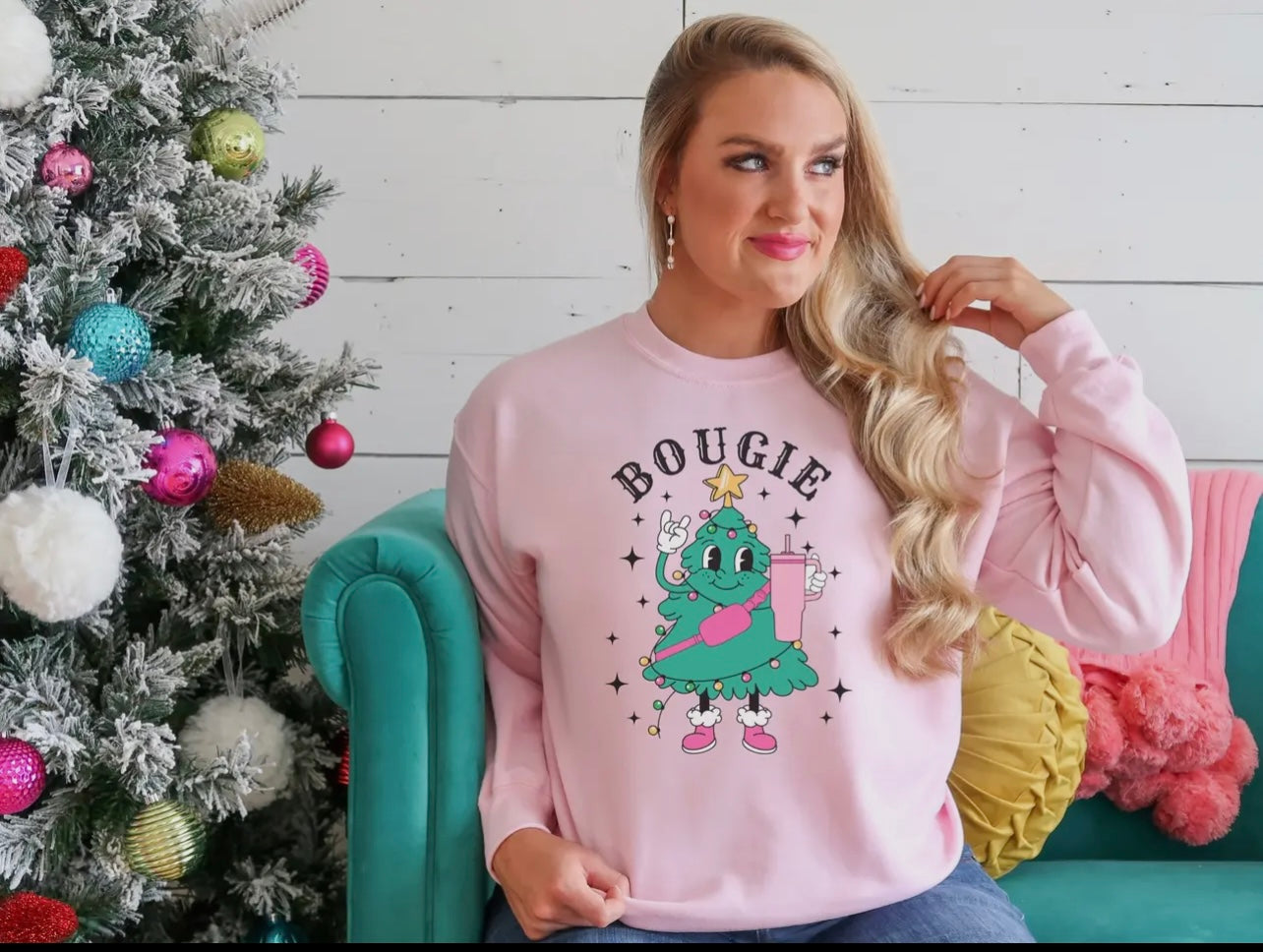 Bougie Christmas Tree Fleece