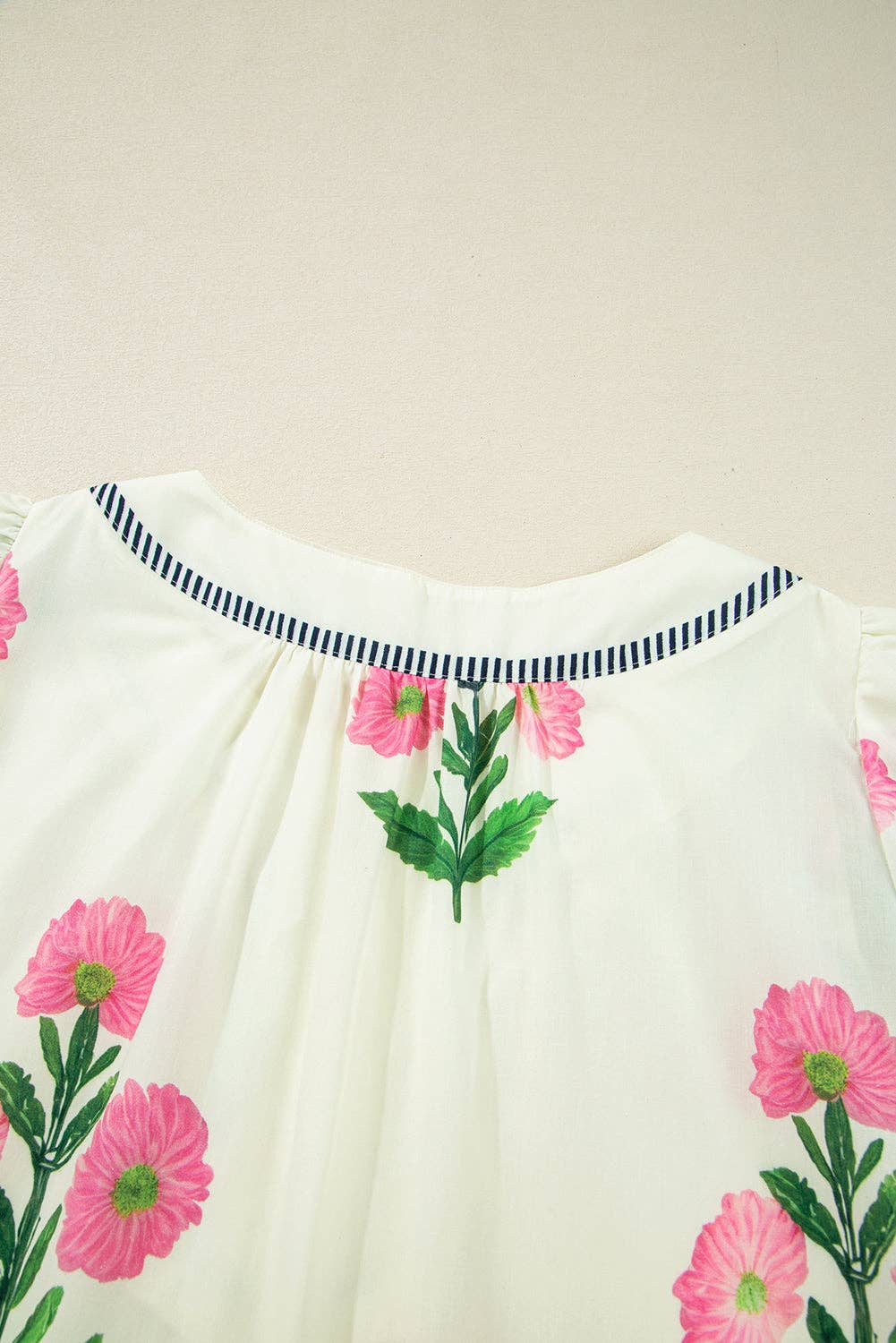 Floral Embroidered Mini Dress
