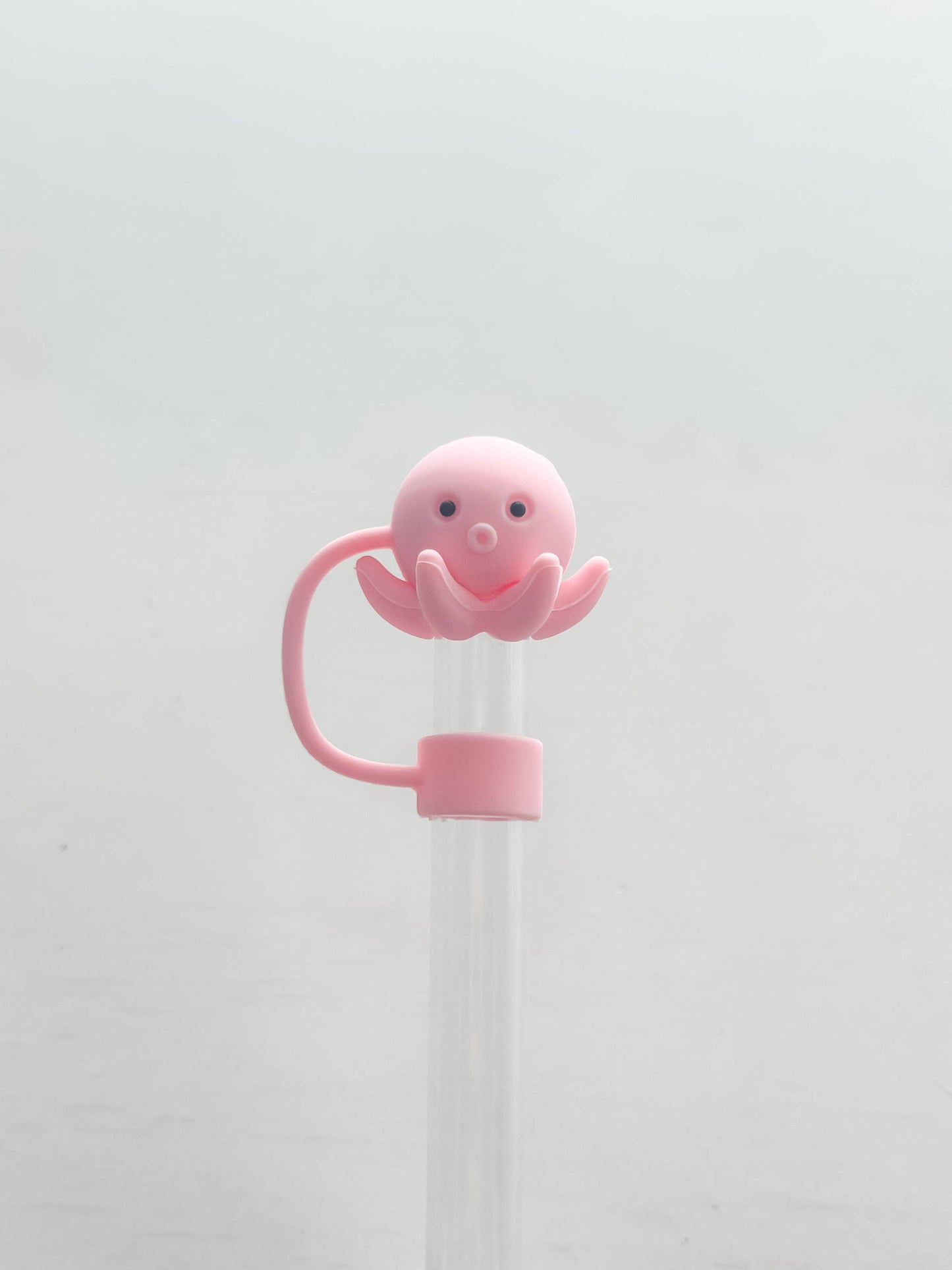 Straw Cover 10MM Pink Octopus