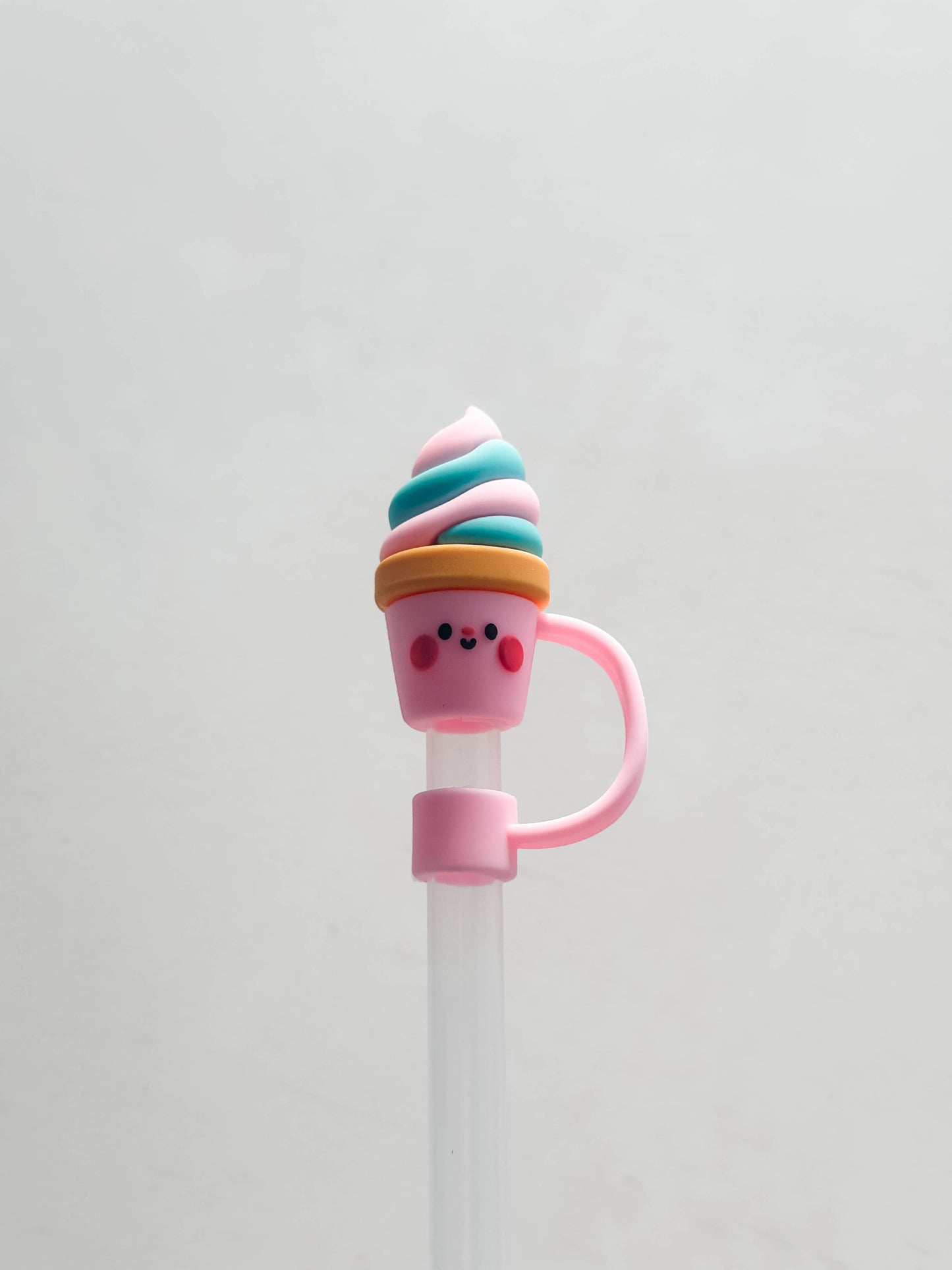 Straw Cover Ice Cream Cone