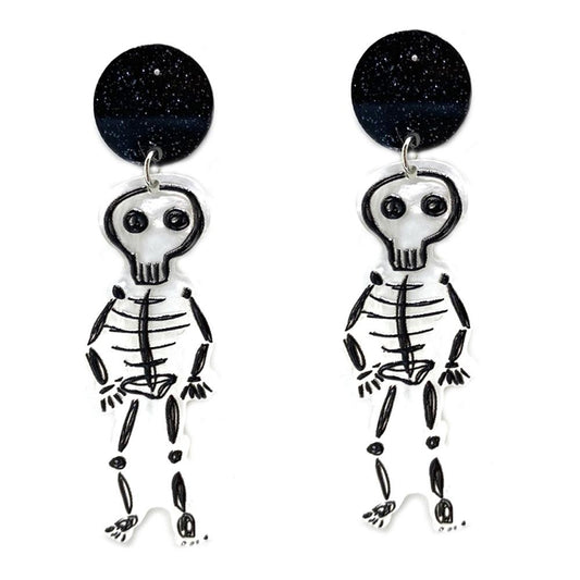 Skeleton Earrings