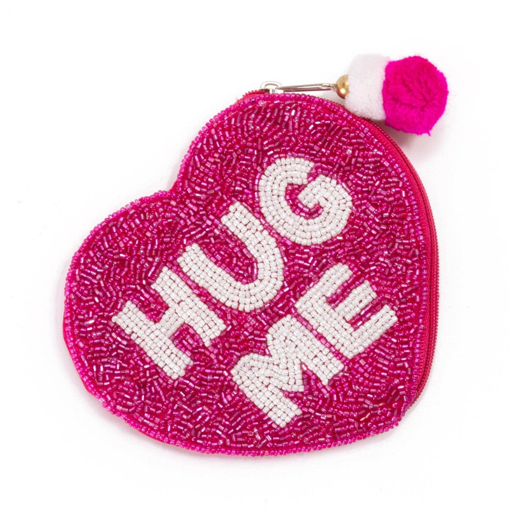 Heart Shaped “Hug Me” Pouch