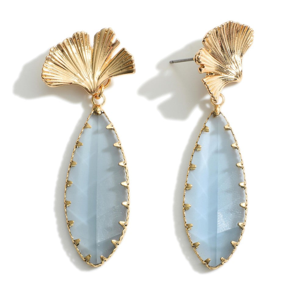 Seashell Drop Earrings