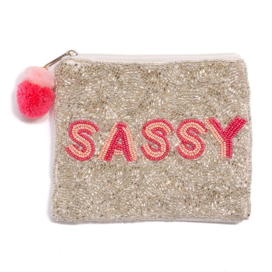 Sassy Beaded Pouch