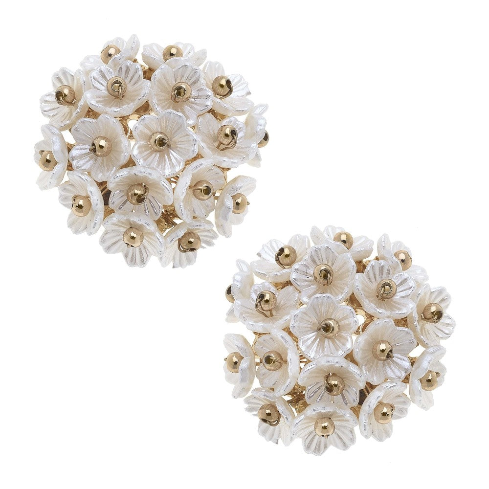 Flower Bouquet Stud Earrings