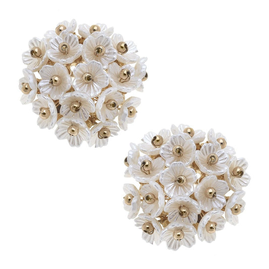 Flower Bouquet Stud Earrings