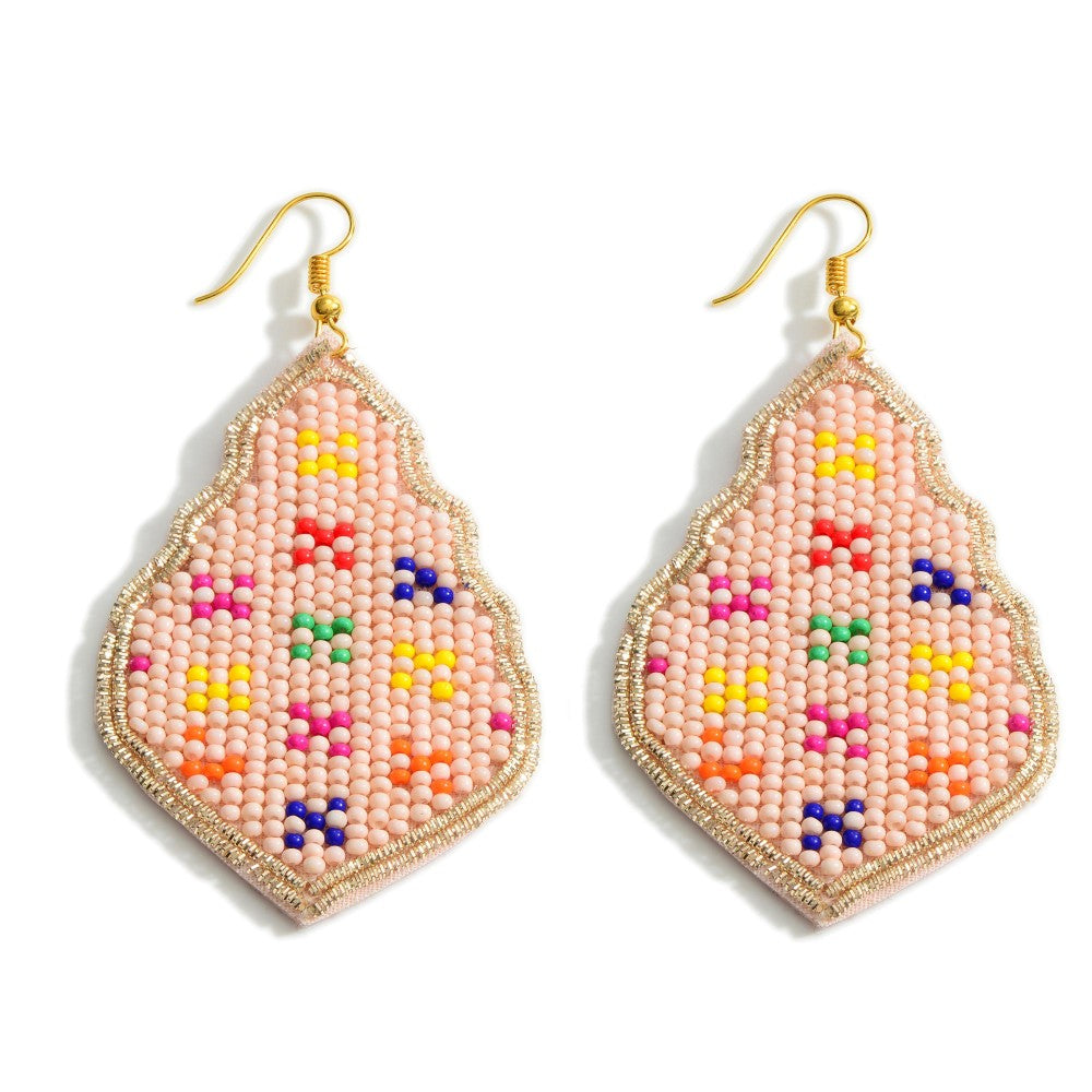 Beaded Drop Earrings