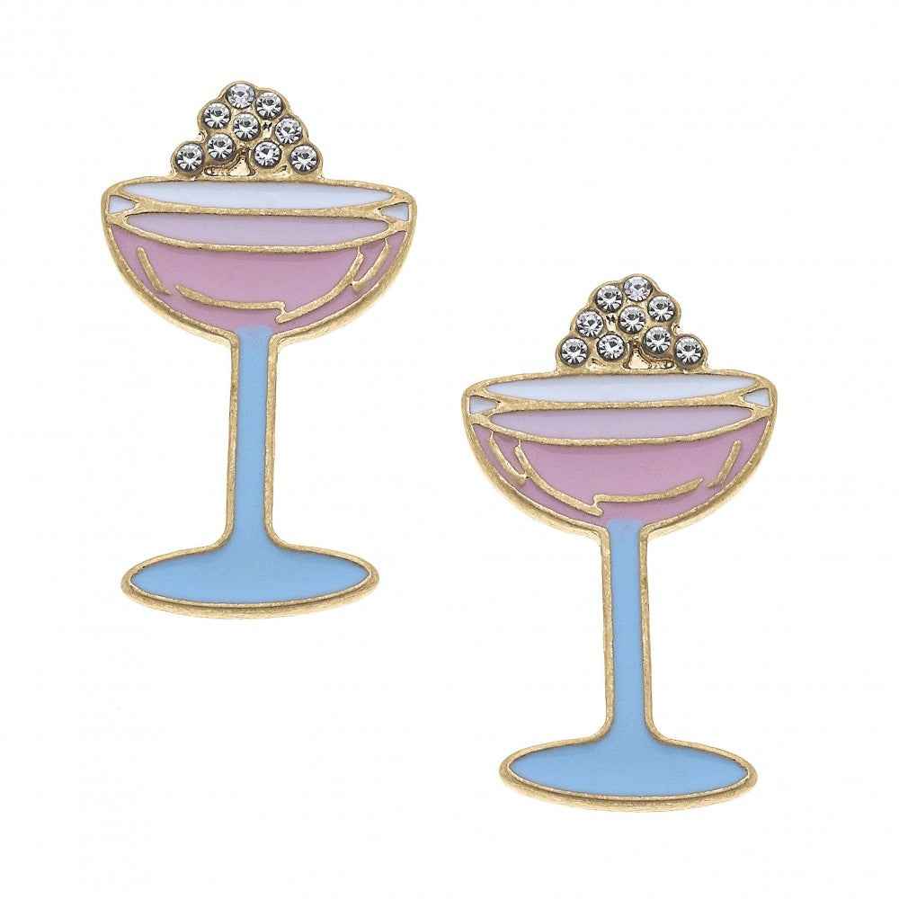 Champagne Stud Earrings