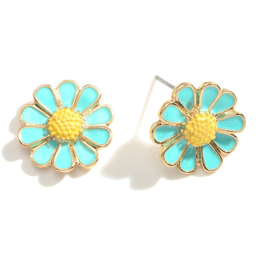 Floral Stud Earrings