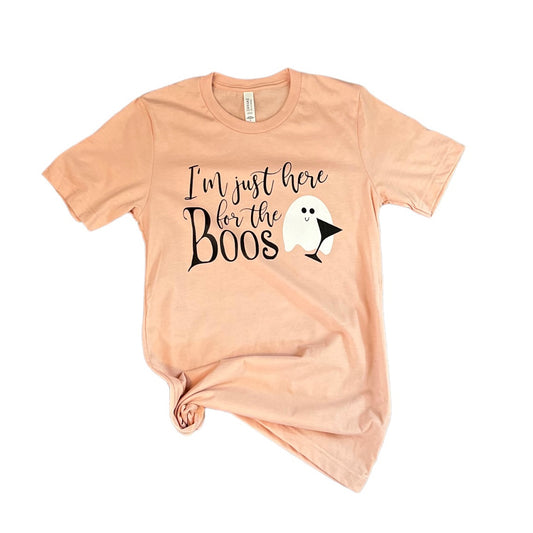 I’m Just Here For The Boos Tee