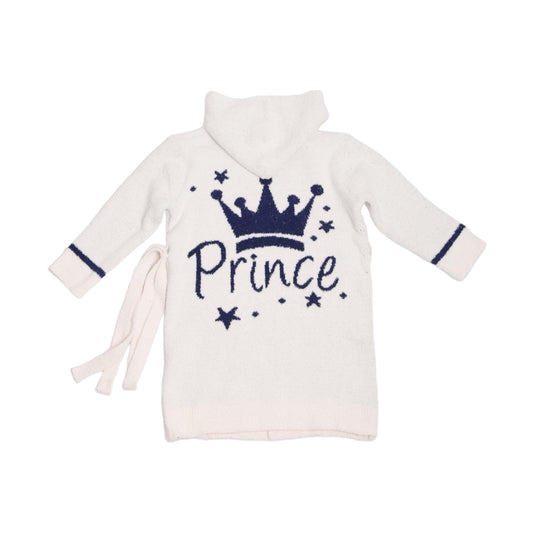 Prince Plush Hooded Robe